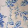 Laura Ashley Pelham Stripe Blue Roses Fabric Image 4