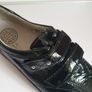 Waldlaufer Henni Ladies Velcro Shoe Black Patent Leather Wide Fit Size UK3.5 CAN POST Image 10