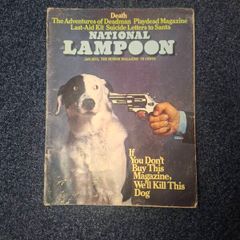 National Lampoons Magazine January 1973 "Buy this magazine or... "