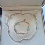 Sterling silver stamp 925 collier/bracelet size 18.5cm Image 2