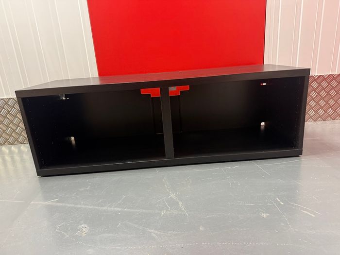 TV bench, black-brown