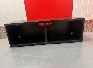 TV bench, black-brown
