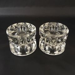 Crystal candleholders