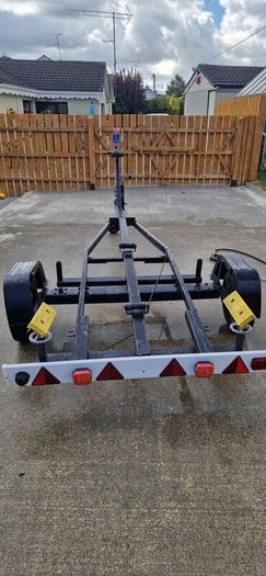 Boat, engine and trailer