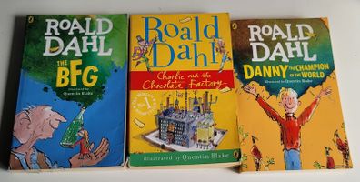 3 Roald Dahl books