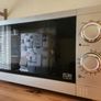 microwave Dimplex 20L Freestanding Silver Microwave (800W) Perfect Condition Image 3