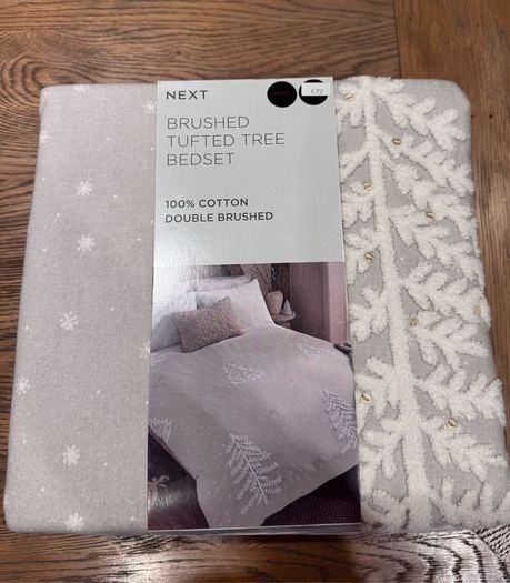Next Christmas Brushed Cotton Double Bedset