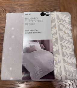 Next Christmas Brushed Cotton Double Bedset
