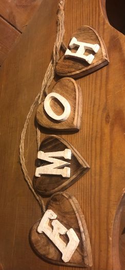wooden sign