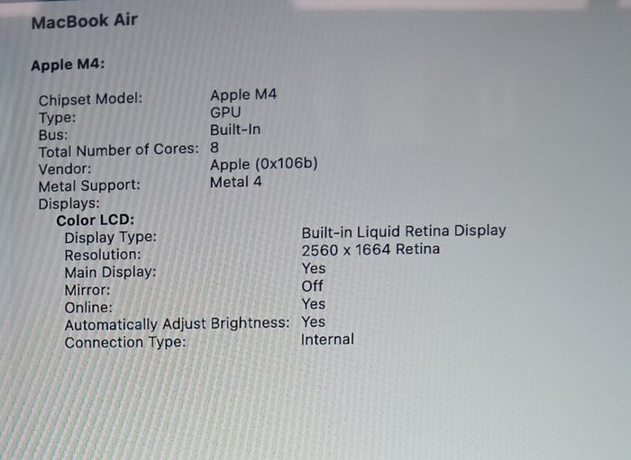 Apple 2025 MacBook Air 13-inch Laptop with M4 chip: Built for Apple Intelligence, 13.6-inch Liquid Retina Display, 16GB Unified Memory, 256GB SSD Storage