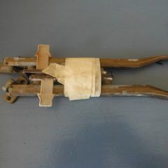 Window peg stay and receiver vintage