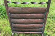 Antique copper firescreen