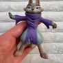 Kung Fu Panda 4 Zhen Fox Figure Burger King approx. 10 cm. Used Please see photos Image 2