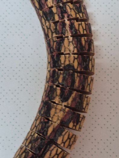 Vintage wooden Snake