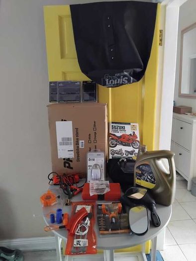 Motorbike SUZUKI GSX 750 F & Gear Accessories