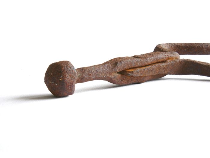 Antique or Vintage Fireplace/Fireside/Blacksmith Tongs - Hearth Ware