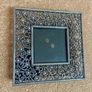 Small metal picture frame with flower detail Image 2