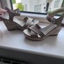 Nero Giardini Italian leather wedges Image 2