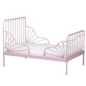 IKEA MINNEN Kids Girls Single Extendable Bed and mattress.