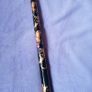 Black fancy design Walking Stick Image 4