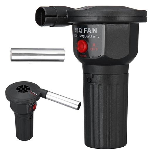 New Electric BBQ Fan Air Blower for Outdoor Camping Barbecue Picnic Grill #1264
