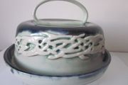 Ceramic Celtic Cheese Dome from Ken Watters Pottery Listowel Co. Kerry.