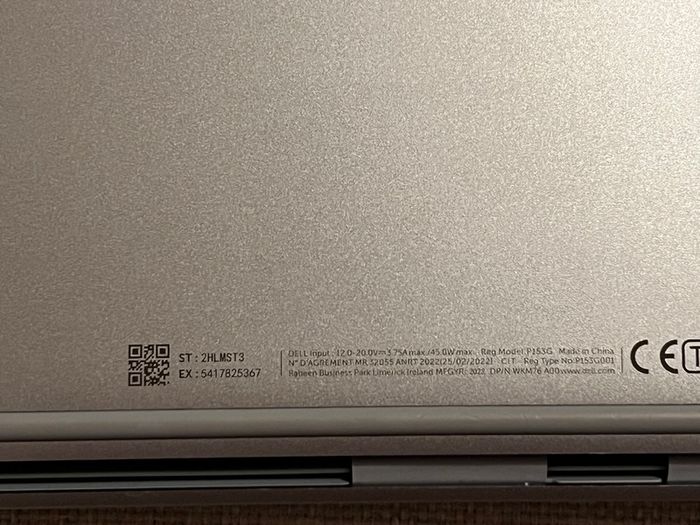 Dell XPS 9315 not working for parts only