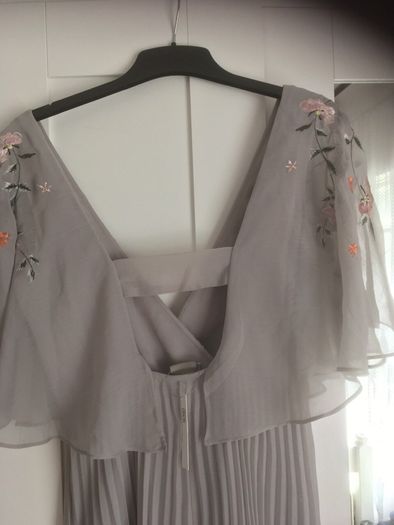 ladys dress grey size 10.