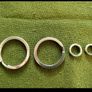 NEW Victorinox Style Stainless Split Rings 30 28 12 10 mm Image 2