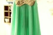 New Designer Girls Vintage Sequin Pleated Chiffon Party Dress 3-4yrs