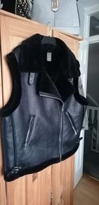 gilet /body warmer biker style size 18/20