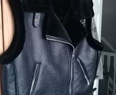 gilet /body warmer biker style size 18/20