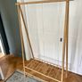 Folding Bamboo Clothes Rail Image 2