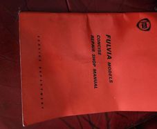 Lancia Fulvia repair manual