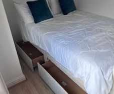Double Bed and Mattress