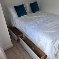 Double Bed and Mattress