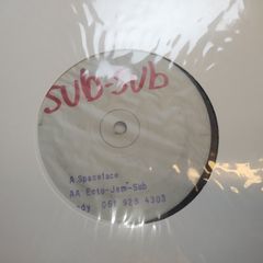 Sub Sub - Space Face 12" Single Vinyl Record - Breaks House Techno - Super RARE First Pressing with PROMO PRESS SHEET!