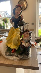Snow White garden statue