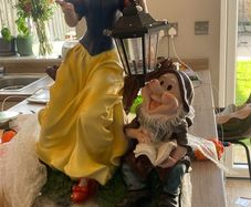 Snow White garden statue
