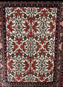 Two Beautiful  Persian Bidjar Hand Knotted Rugs Carpets