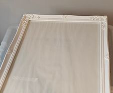 Large White Frame