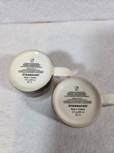 Starbucks expresso cups