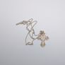 Sterling Silver Filigree Cross and Chain Image 7