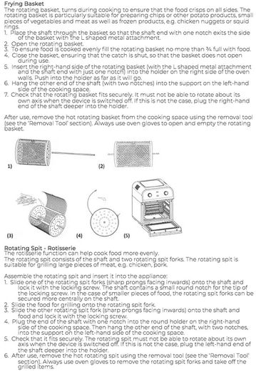 Tower T17065 Vortx 12 Litre Air Fryer Oven