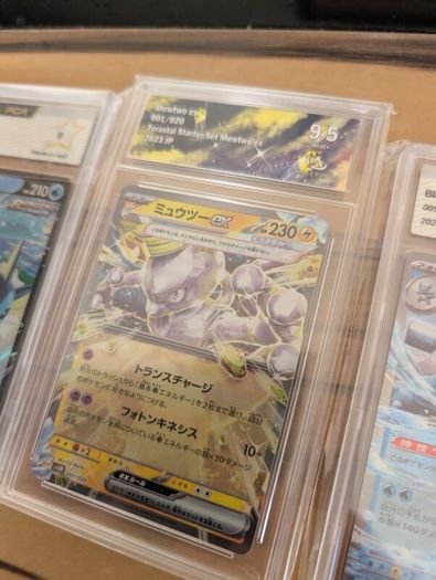 Graded pokemon cards