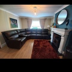 L shaped electic sofa