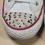 girls CONVERSE ALL STAR BLING low canvas trainers runners size UK 2 EU 34 youths Image 4