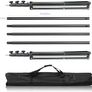 Photography Backdrop Stand Adjustable Background Support System Kit Backdrop Frame with Carry Bag for Photo Studio Video Birthday Wedding Party (2.8x3m/9.2x10ft+Clamps) Image 3