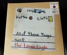 Lemonheads Car button cloth 2lp deluxe red vinyl cloth sleeve