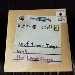 Lemonheads Car button cloth 2lp deluxe red vinyl cloth sleeve